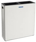 Lixeira Tramontina Sassari Plus 65 + 65 Litros em Aço Inox Scotch Brite Sem Tampa