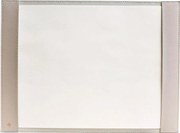 Risque Rabisque A3 Sottile Casa em Couro PU - Gelo  Gelo