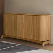 Buffet Aparador Sala de Estar 160cm 4 Portas Zuni Ypê N02   - Mpozenat