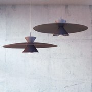 Pendente Pontual Ø30X18Cm Disco Curvo Alumínio 1Xmr11 - Old Artisan Pd... (COBRE FOSCO)