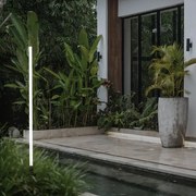 Espeto Led Aluminio Preto 10w 3000k Ip65 Vertical
