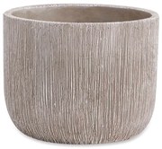 Cachepot em Cimento Cinza - 15cm