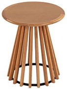 Mesa Lateral Dover Redonda Verniz Avela - 72746 Sun House