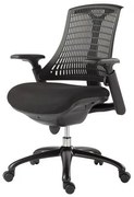 Cadeira Office Soria Preta com Rodizios - 27720 Sun House