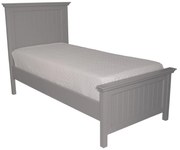 Cama de Solteiro Unique - Cinza Claire Clássica Kleiner