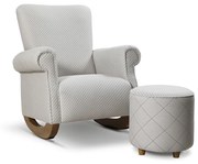 Poltrona de Amamentação Master Com Puff Beta -