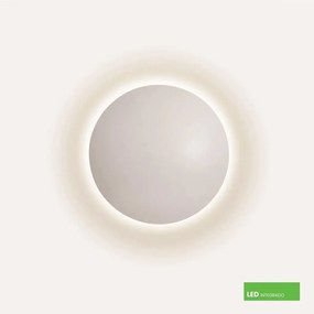 Arandela Eclipse Ø21X07Cm Led 10W - Usina 239/20 Led (CP-M - Champanhe Metálico, 3000k)