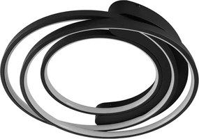 Plafon Led Sobrepor 27W Rgbw 220 Ceiling Deco Smart+ - PRETO