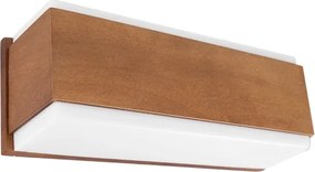 Arandela Madeira Imbuia 35X9cm Clean