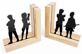 Aparador de Livros Naruto Shippuden Personagens Base Pinus