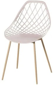 Cadeira Frank Nude Pes Bege - 50066 Sun House