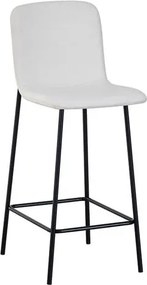 Banqueta Celeste Tecido Off White