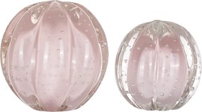 Kit Esferas Murano Senna P + M - Jade Rosa  Jade Rosa