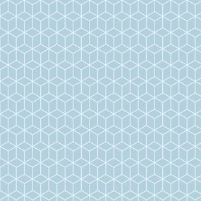 Papel de Parede Adesivo Cubos Verde