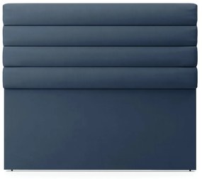 Cabeceira California Para Cama Box Casal 140 cm Suede - D'Rossi - Azul Marinho