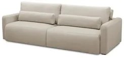 Sofá Retrátil Reclinável 210cm Sinna F05 Linho Bege - Mpozenato