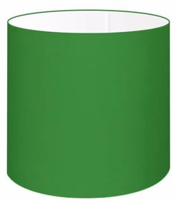 Cúpula Abajur Cilíndrica Cp-7005 Ø18x18cm Verde Folha