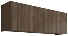 Armário de Cozinha Aéreo 118cm 4 Portas Monna Freijó Z34 - Mpozenato