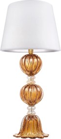 Abajur de Murano C/ Ouro Varsovia - Ambar  Ambar