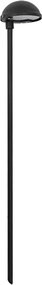Espeto Led Aluminio 3W 3000K Ip65 - PRETO