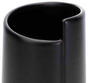 Vaso Decorativo em Cerâmica Preto 20x30 cm - D'Rossi