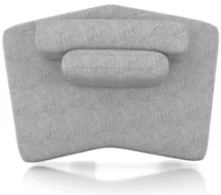 Sofá Modular 174cm Living Sala de Estar Moby Boucle Grafite Z08 - Mpoz