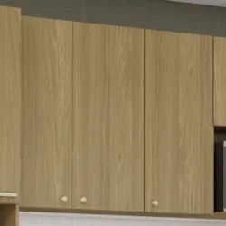 Armário de Cozinha Aéreo 120cm 3 Portas Mirella Freijó L01 - Mpozenato