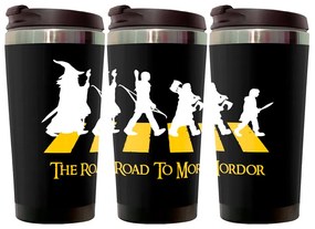 Copo Térmico 500ml Inox The Road to Mordor Senhor dos Anéis