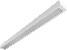 Plafon Led Sobrepor Aluminio Branco 6500K 36W Londres