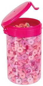 Pote Mantimentos Rosa Translúcido 1,5 Litros