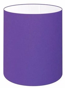 Cúpula Abajur Cilíndrica Cp-8001 Ø13x15cm Roxo
