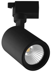 Spot Para Trilho Eletrificado 18W Led 3000K Ip20 Preto Bivolt | Opus P... (Preto)