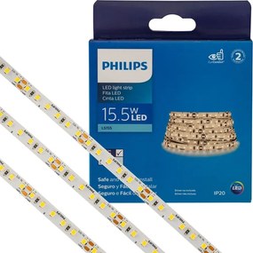 Fita De Led 15,5W Por Metro 24V 5 Metros - LED BRANCO NEUTRO (4000K)