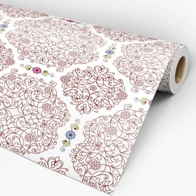 Papel de Parede arabesco com detalhes