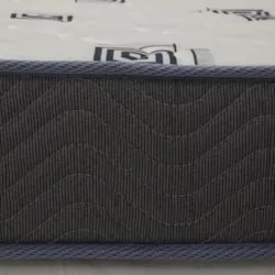 Colchão Solteiro Light Bordado Espuma D33 Selada 88x188x17cm - Ortobom