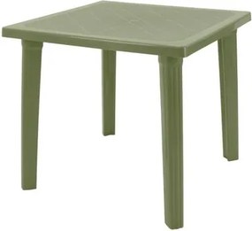 Mesa Tramontina Sancho 80x80cm em Polipropileno Verde Oliva