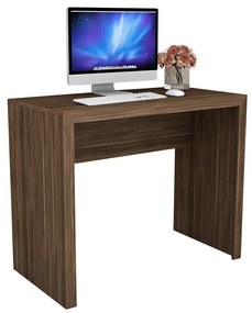 Mesa para Escritório Home Office ME4139 MDP Nogal G69 - Gran Belo