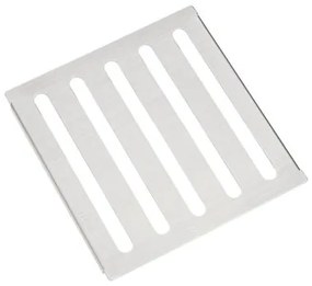Escorredor Tramontina em Aço Inox Scotch Brite para Sobrepor no Canal Organizador 15x15 cm