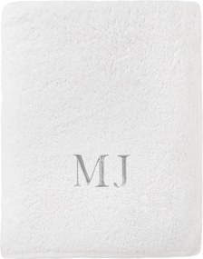 Toalha de Rosto Trussardi 100% Algodão Fontani - Branco  Branco