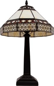 Abajur Vidro Metal Preto Multicores Vitra