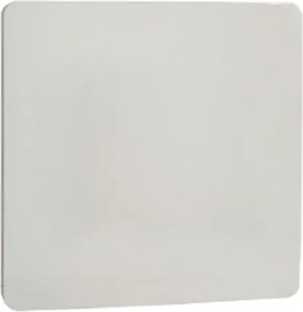 Placa 4x4 Cega Termoplástico Branca Orion