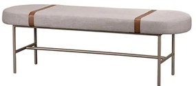 Banco Lore Esmalte Recouro Fendi Champagne 140cm - 77131 Sun House