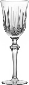 Taça de Cristal Mozart Basic Serenata Lapidado p/ Vinho Tinto 350ml Incolor
