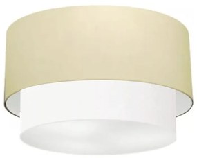 Plafon Para Banheiro Cilíndrico SB-3045 Cúpula Cor Algodão Crú Branco