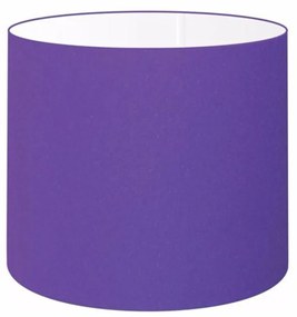 Cúpula Abajur Cilíndrica Cp-8010 Ø25x25cm Roxo