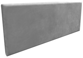 Cabeceira Painel Clean para Cama Box Casal 140 cm Suede M11- D'Rossi - Grafite