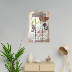 Quadro Decorativo em MDF ENJOY 40X60 cm - D'Rossi