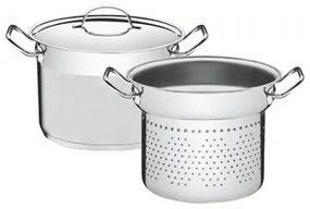 Jogo Cozi-Pasta Tramontina Aço Inox Professional 2 Peças 20 cm