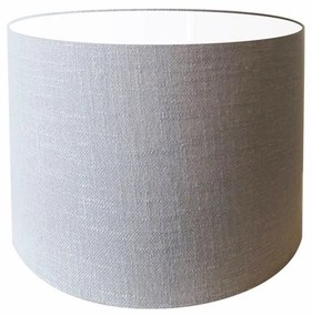 Cúpula abajur cilíndrica cp-8020 Ø45x21cm rustico cinza