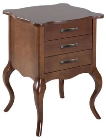 Mesa de Apoio Clássica Provence 3 Gavetas - Wood Prime SM 1029256